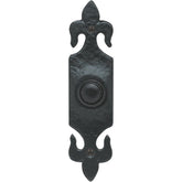 Bell Push - Black -100x35mm